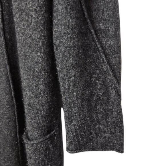 Joie Cashmere Blend Open Front Cardigan Women's Raw Hem Lightweight Cottage XS - Picture 3 of 5